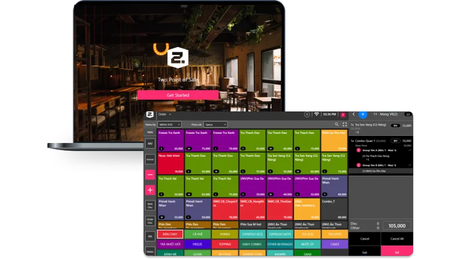 POS system for retail and F&B